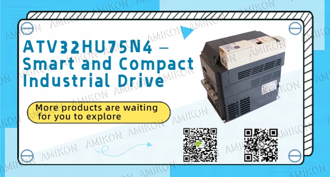 ATV32HU75N4: Smart and Compact Industrial Drive for Modern Automation